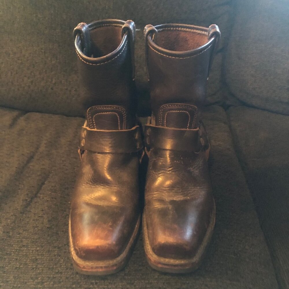 Frye 8R harness boots